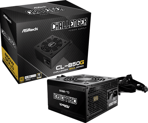 Asrock Challenger CL-850G Fonte de Alimentação 850W 80 PLUS Gold