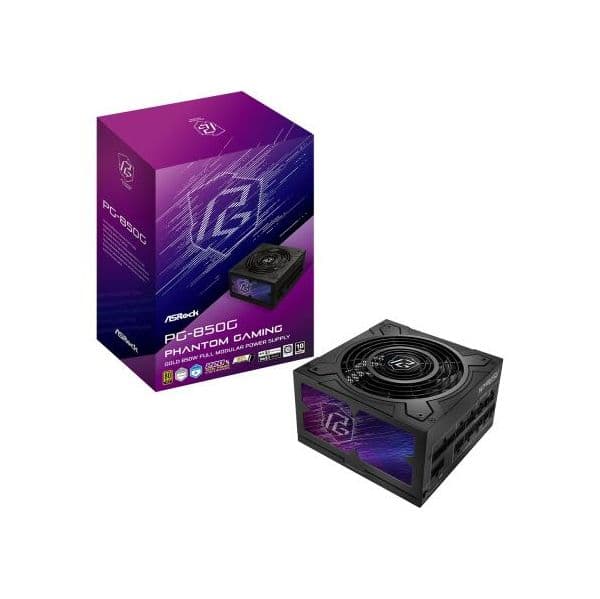 Asrock Phantom Gaming PG-850G Fonte de Alimentação 850W Modular 80+ Gold
