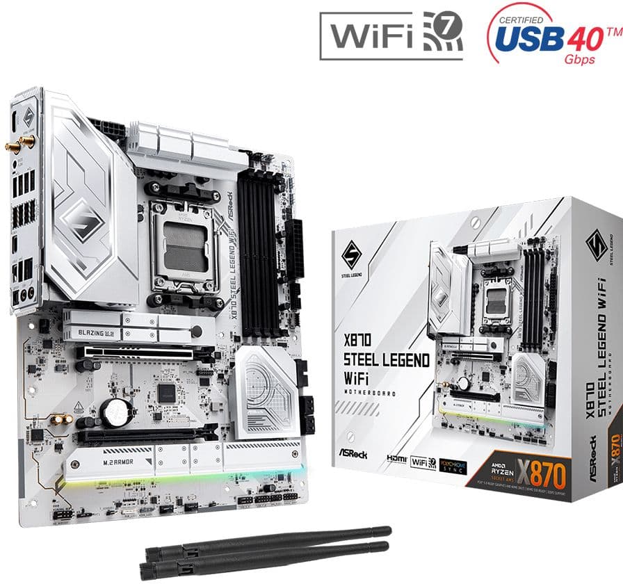 Motherboard ASRock X870 Steel Legend WiFi AM5
