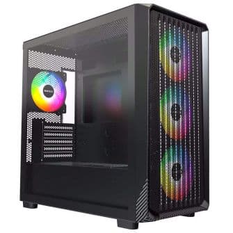 Montech X5M Vidro Temperado Black