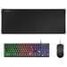 Mars Gaming MCPXBFR teclado USB Francês Preto