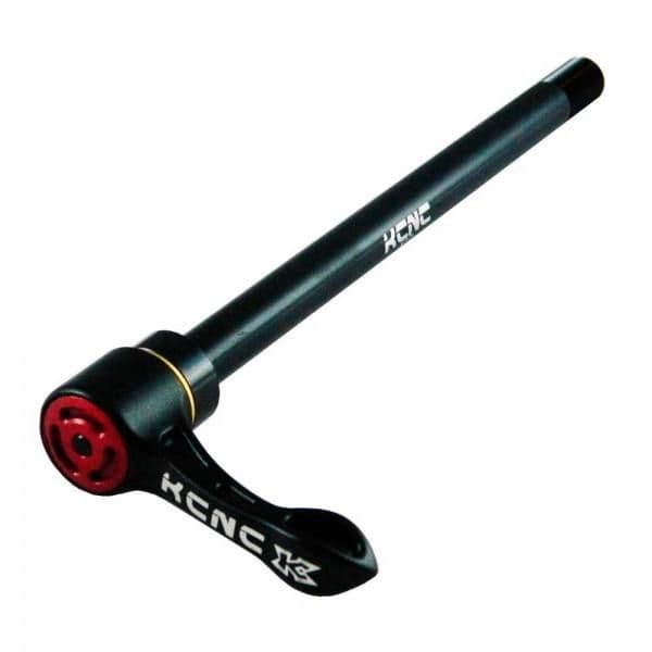 KCNC Kqr07 Through Axle Skewers Al6061 Pressclick Rear 142 Shim E Thru Black 12 mm