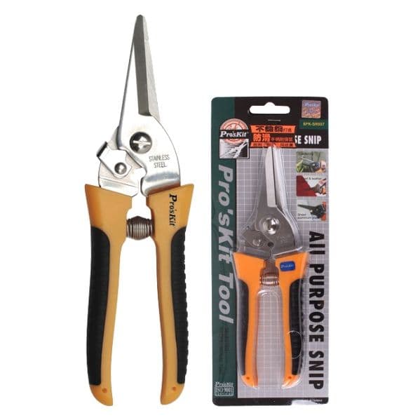 ProsKit Tesoura de Corte Multiusos c/ Borracha 200mm - 8PK-SR007