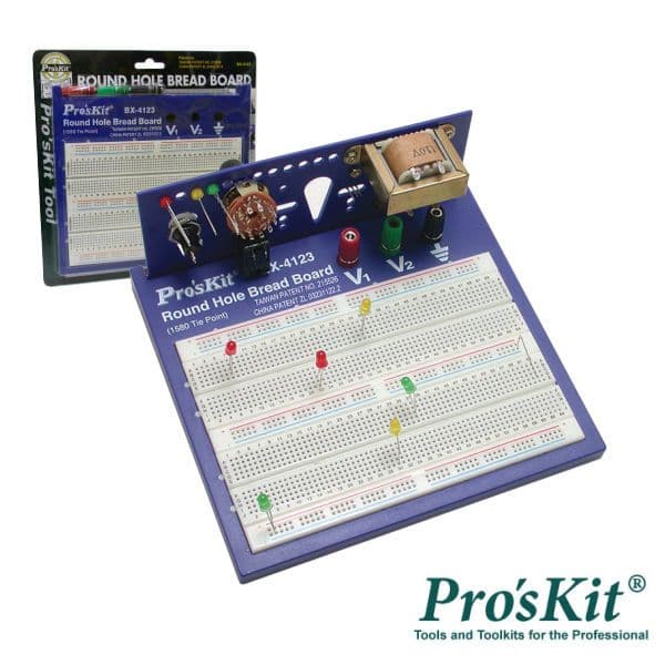 Pro's Kit Placa Ensaios Breadboard Multifunções com 1580 Pontos