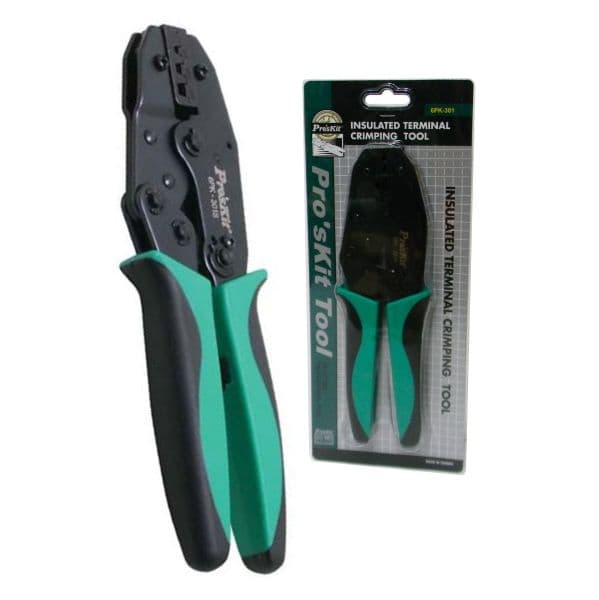 Pro's Kit Alicate Cravar Ponteiras (220mm) - 6PK-301S