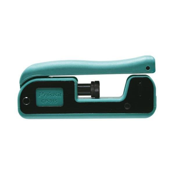 Proskit Alicate Cravar Fichas Compressão Rca, Bnc e F (RG58/59/RG6) - CP-315