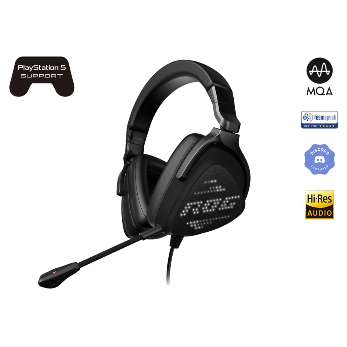 Asus ROG Delta S Animate 7.1 USB Preto 90YH037M-B2UA00