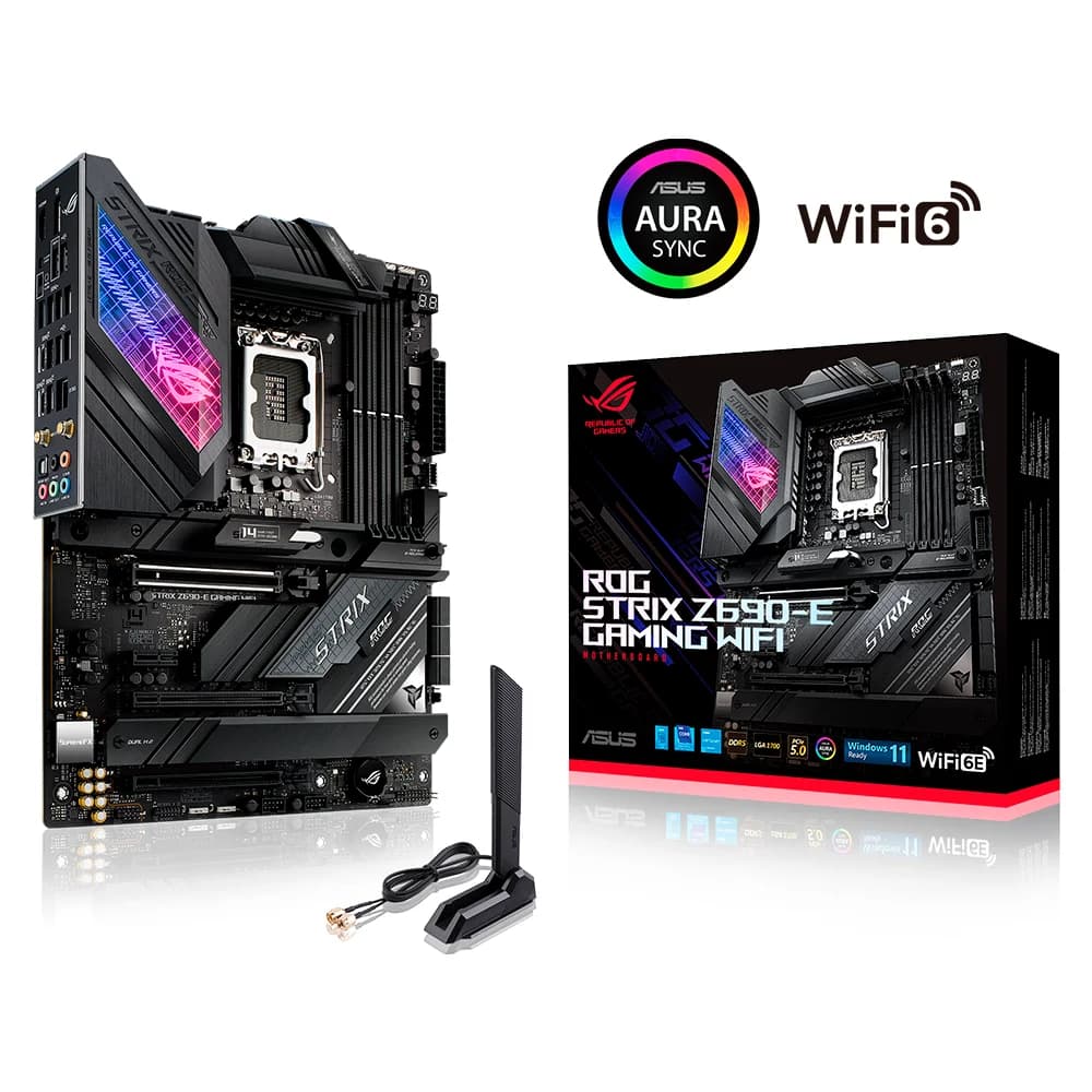 Motherboard Asus Rog Strix Z690-e Gaming WiFi DDR5 LGA1700 - 90MB18J0-M0EAY0