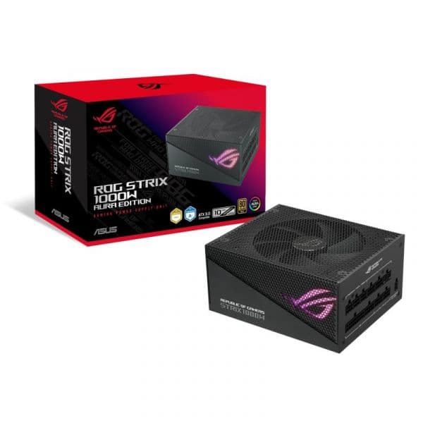 Asus ROG Strix 1000W Gold Aura Edition 80+ Gold Modular - 90YE00P1-B0NA00