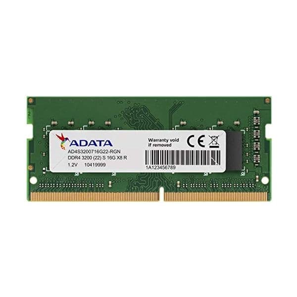 Memória RAM ADATA SO-DIMM 32GB DDR4-3200 Verde - AD4S320032G22-SGN