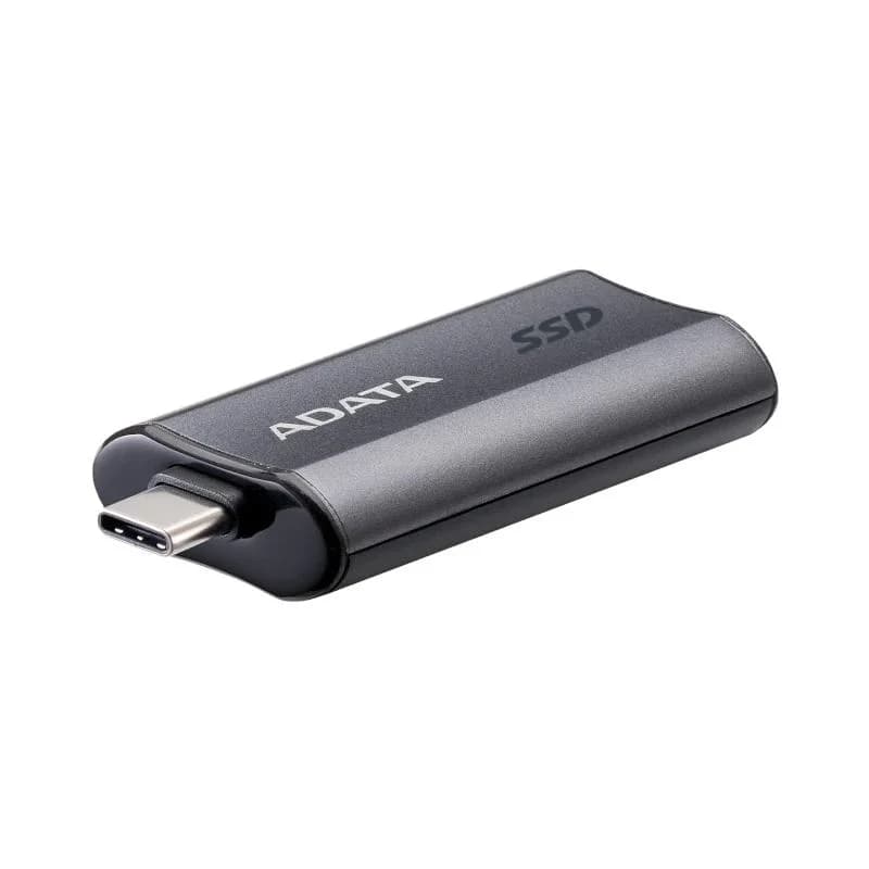 Disco Externo SSD ADATA SC750 500GB USB-C 10Gbps 1050MB/s Cinzento