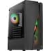 Aerocool Wave RGB ATX Vidro Temperado Preta - WAVEBKV3