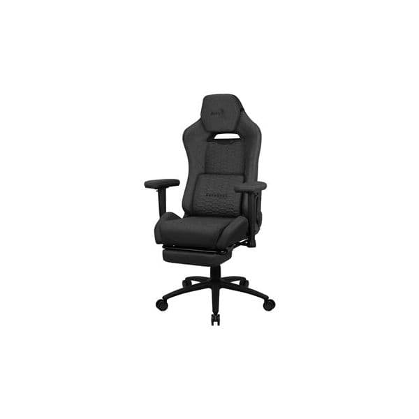 Cadeira Gaming Aerocool Royal AeroWeave Cinza/ Preta - ROYALASHBK
