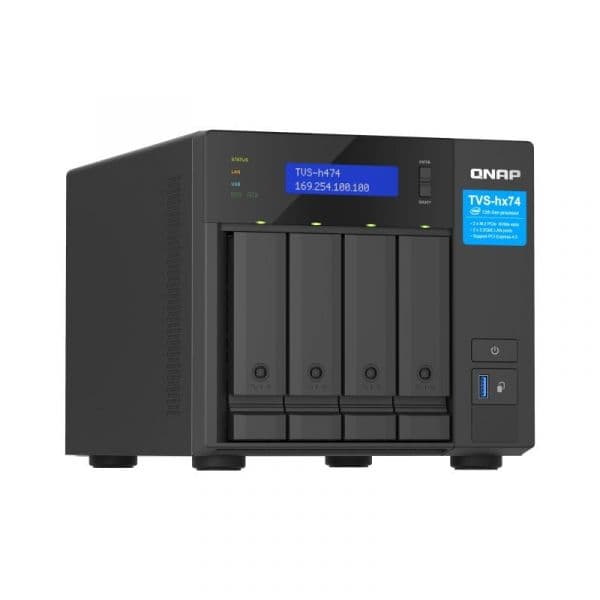 QNAP TVS-h474-PT-8G NAS 4 Baías
