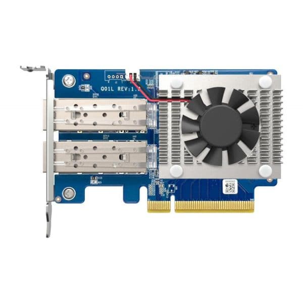 QNAP QXG-10G2SF-NXE Cartão de Rede PCIe 3.0 x8 10 Gigabit SFP+
