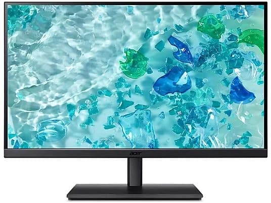 Monitor Acer LED ErgoStand de 23.8" 1080p 60Hz com altifalantes, câmara USB, suporte VESA, preto