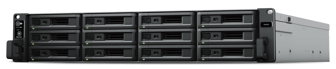 Synology SA SA6400 servidor NAS e de armazenamento Rack (2U) Ethernet LAN Preto 7272
