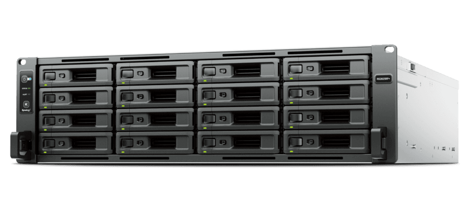Synology NAS RS2825RP+ 16 Baías 3U Rack-Mountable