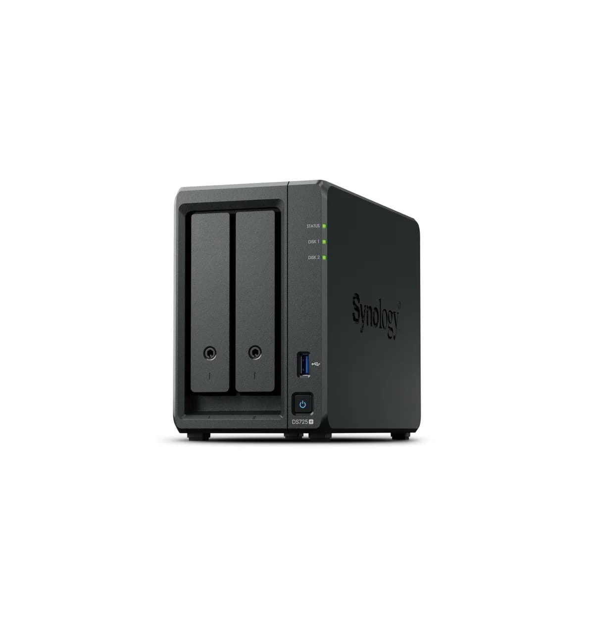 Synology Servidor NAS DiskStation DS725+ 2 Baias 4GB DDR4 AMD Ryzen R1600 Gigabit Ethernet