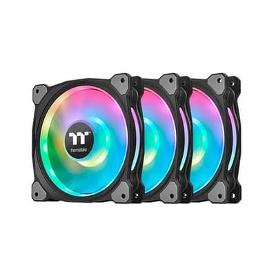 Thermaltake Riing Duo 12 RGB Radiator Fan TT Premium Edition ( Pack 3 )