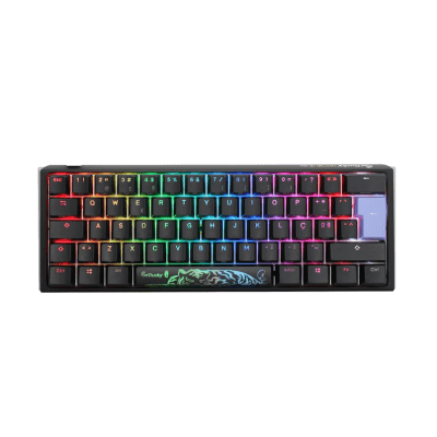 Teclado Ducky ONE 3 Classic Mini 60%, MX-Silent Red, RGB, PT