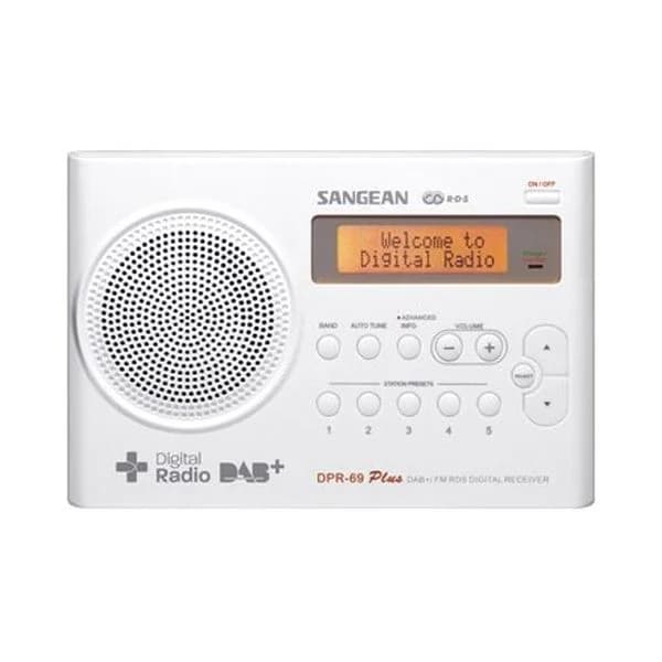 Sangean DPR-69 White