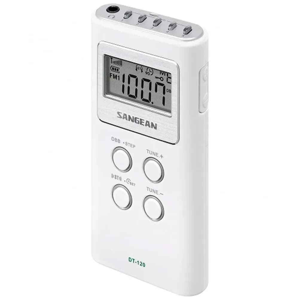Sangean Rádio de Bolso DT-120 White