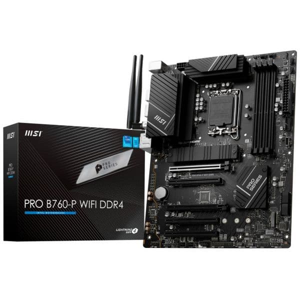 Motherboard MSI Pro B760-P WIFI DDR4 - 911-7D98-001