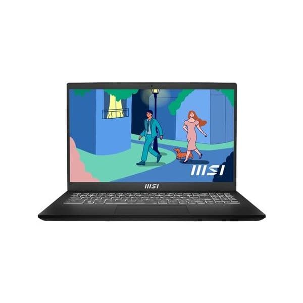 MSI Modern 15 B7M-210PT 15.6" R7 16GB SSD 512GB AMD Radeon Graphics W11 Home Cinza Escuro - 9S7-15HK12-210