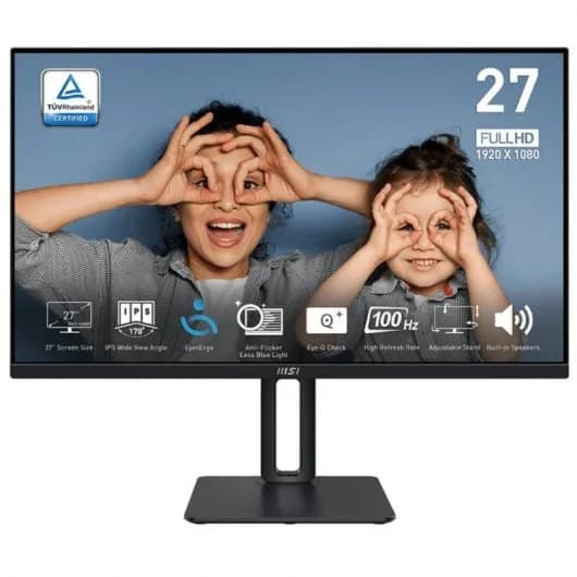 Monitor MSI PRO MP275P 27″ LED IPS FullHD 100Hz