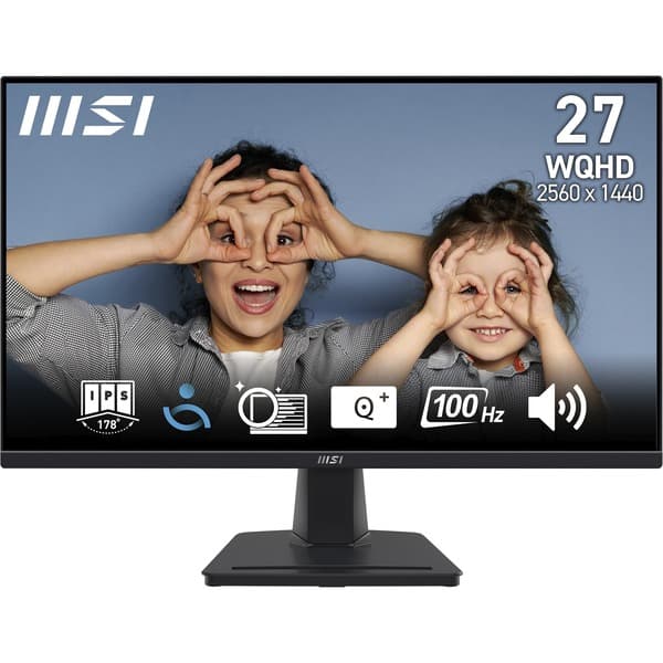 Monitor MSI 27" PRO MP275QDE WQHD 100Hz IPS Adaptive-Sync HDR