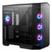 MSI MAG PANO M100R PZ ARGB Semi Torre Vidro Temperado Duplo USB-C Preta