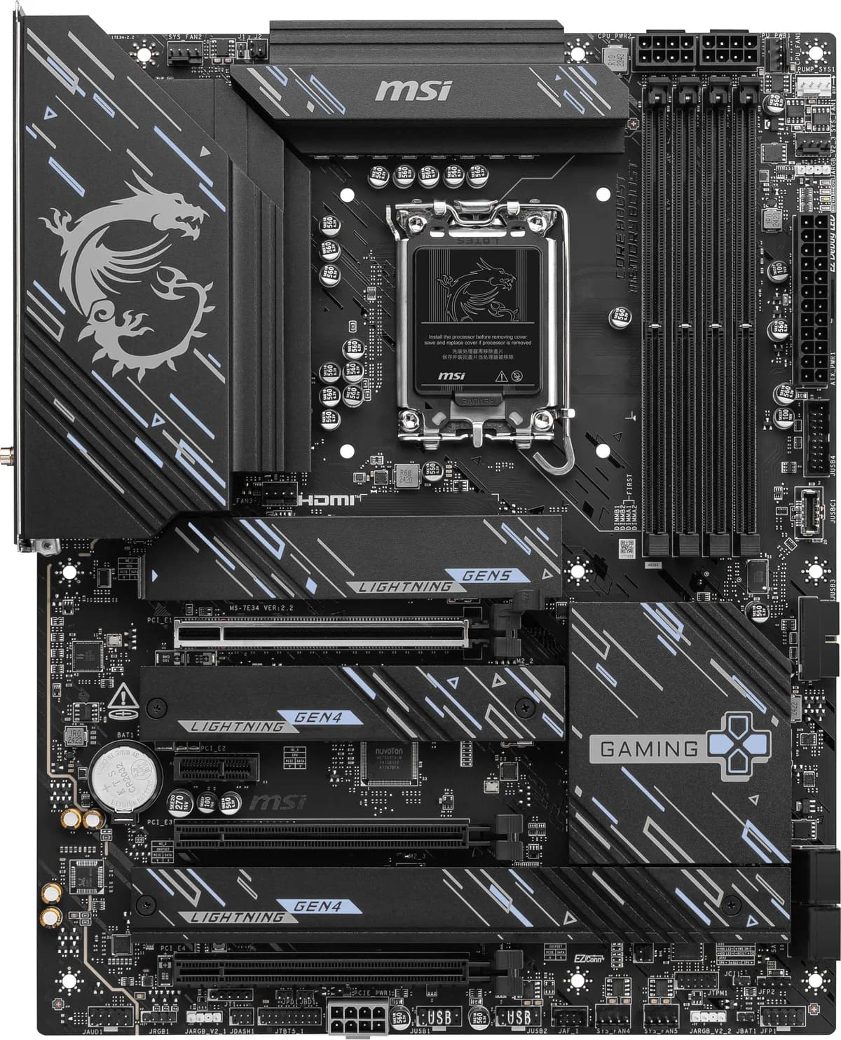 Motherboard MSI Z890 GAMING PLUS WIFI LGA 1851