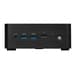 MSI Cubi NUC 13MQG-066BEU Barebone Intel Core i5-1345U M.2 Wi-Fi 6E Thunderbolt 4