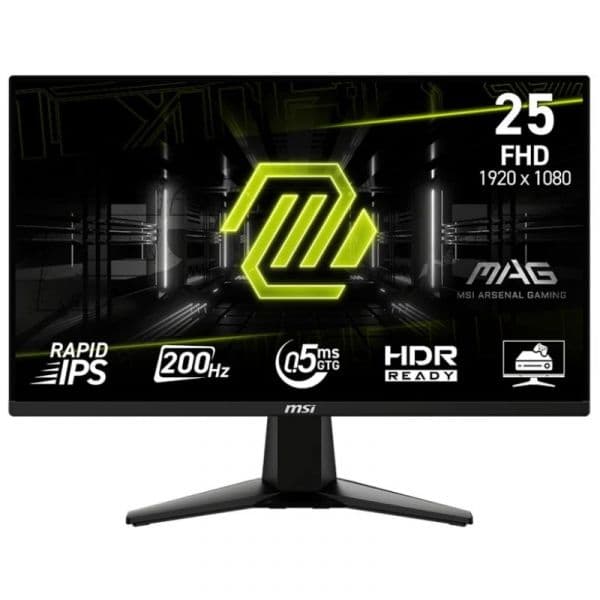 Monitor MSI MAG 255F E20 24.5" LED Rapid IPS FullHD 200Hz 0.5ms Adaptive Sync