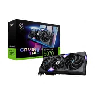 MSI GeForce RTX 5070 GAMING TRIO OC PLUS 12GB GDDR7 DLSS4