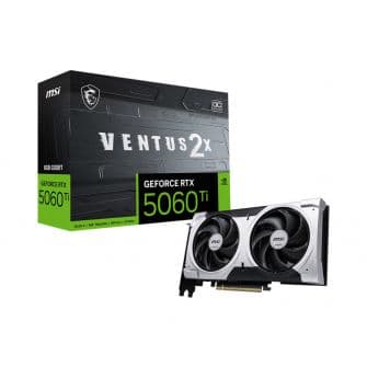 MSI GeForce RTX 5060 Ti VENTUS 2X OC PLUS 8GB GDDR7 DLSS4
