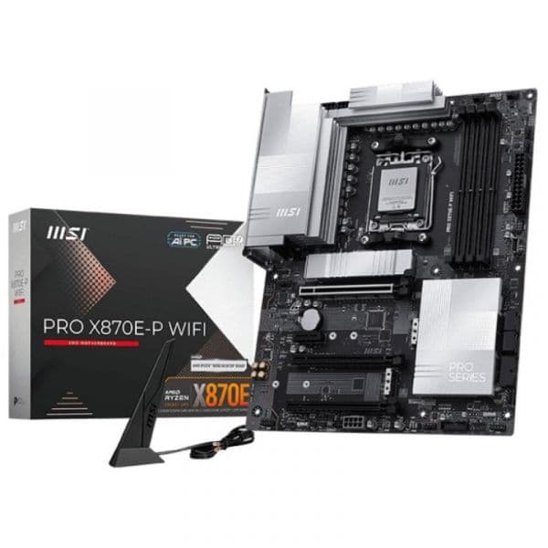 Motherboard MSI PRO X870E-P WIFI ATX X870E AM5 DDR5 PCIe 5.0 Wi-Fi 7 LAN 5G RGB