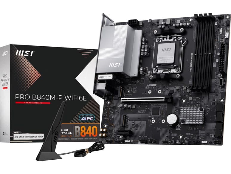 Motherboard MSI Motherboard PRO B840M-P WIFI6E