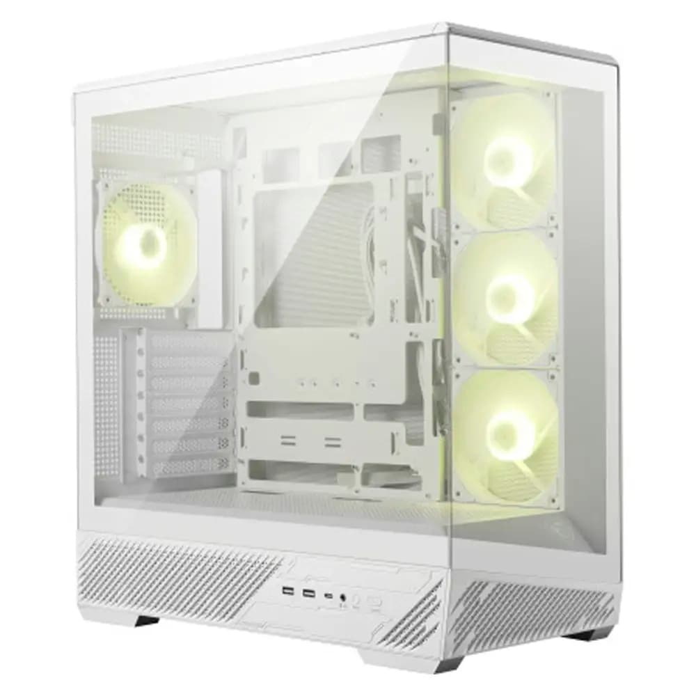 MSI MAG Pano 130R PZ ATX Vidro Temperado Branco