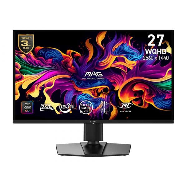 Monitor MSI MAG 274QP X24 27" QD-OLED WQHD 240Hz 0,03ms Adaptive-Sync HDR