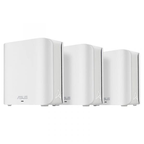 Asus AiMesh BE3600 ZenWiFi BD4 Dual-Band Gigabit WiFi 7 720m² Branco (Pack3) - 90IG0960-MO3C40 Router Wireless