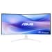 Monitor ASUS VU34WCIP-W 34" 3440x1440 100Hz VA Curvo HDR10 USB-C com Altifalantes Branco