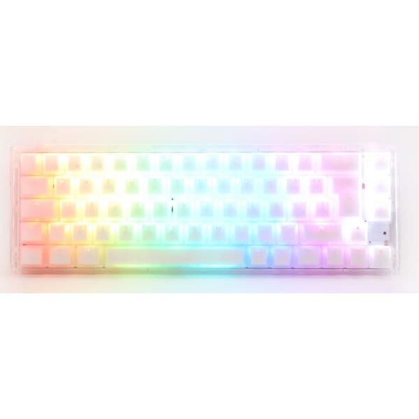 Ducky Teclado ONE 3 Aura White SF 65% Hot-swappable MX-Red RGB PBT - Mecânico (ES) - DKON2167ST-RESPDAW