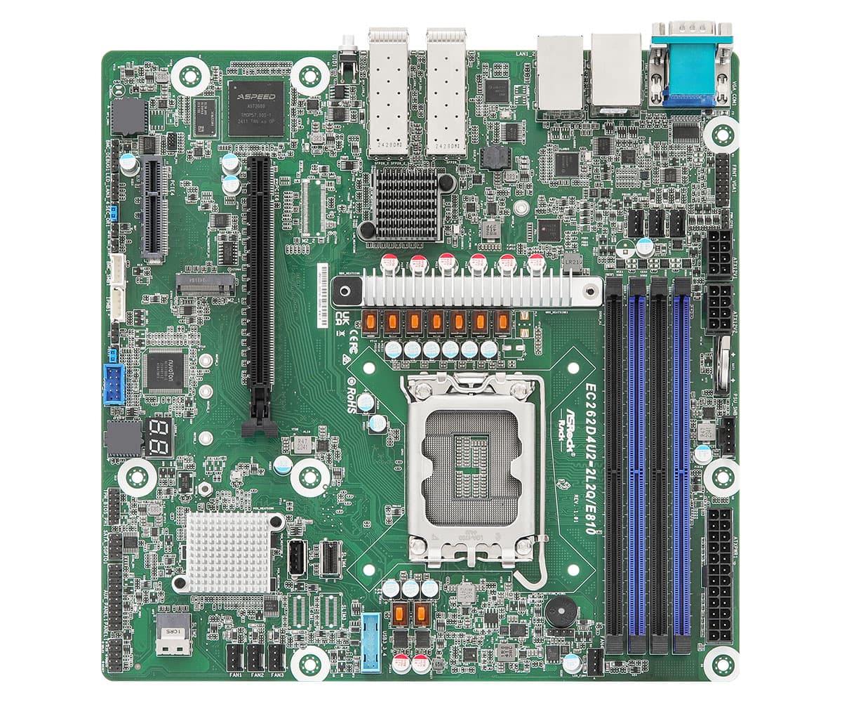 Motherboard AsRock EC262D4U2-2L2Q/E810 LGA 1700