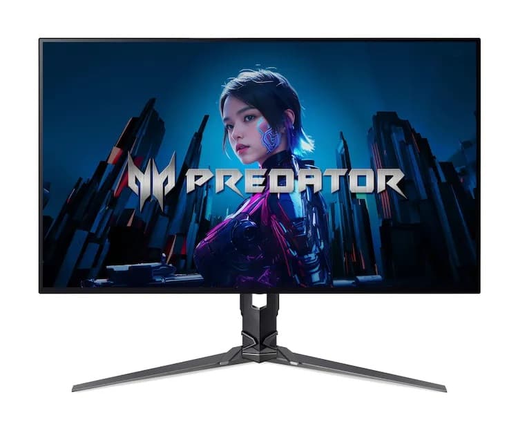 Monitor Acer 31.5" Predator X32X3B/X32X3 QD-OLED 4K UHD 240Hz