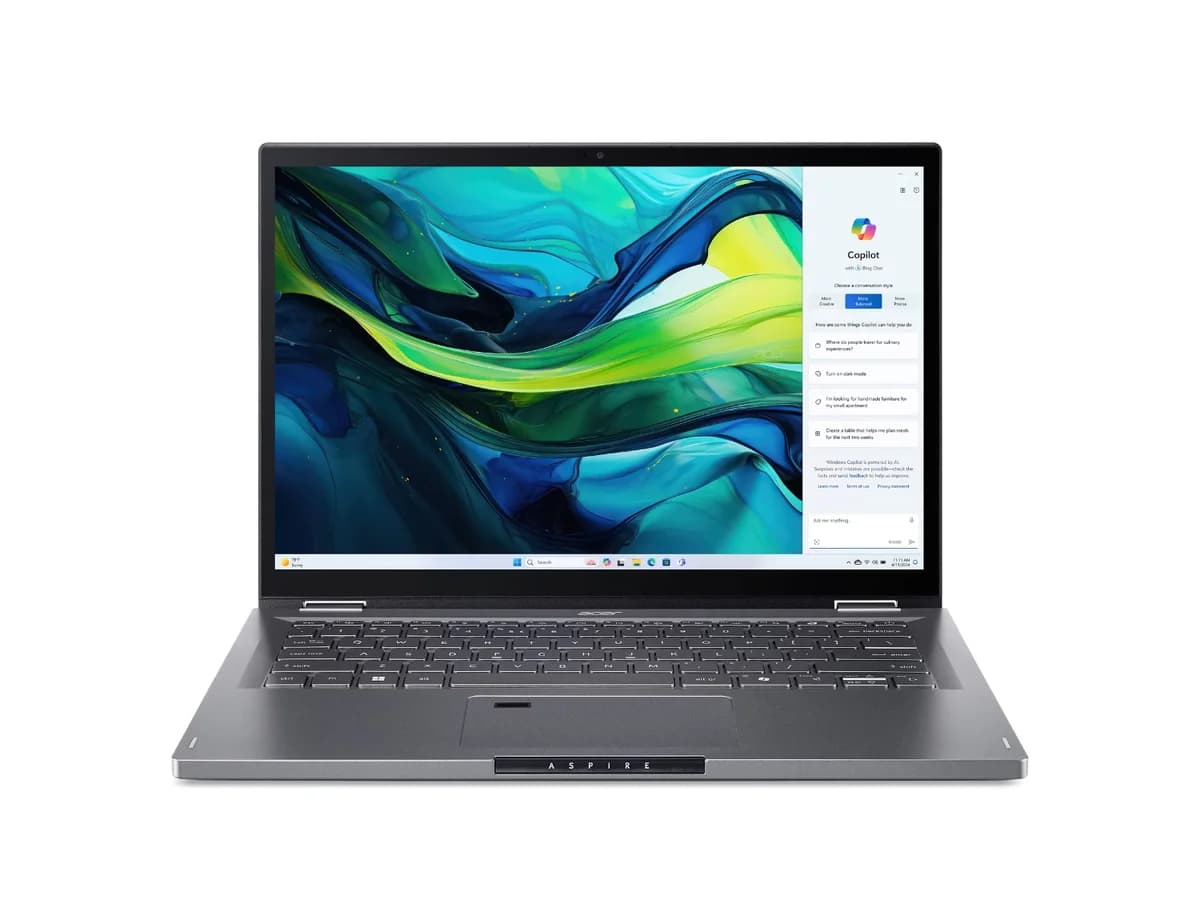 Acer Aspire Spin 14 ASP14-52MTN-505B 14" Intel Core Ultra5-115U 16GB 512GB SSD Gray Windows 11 Home (Teclado Espanhol)