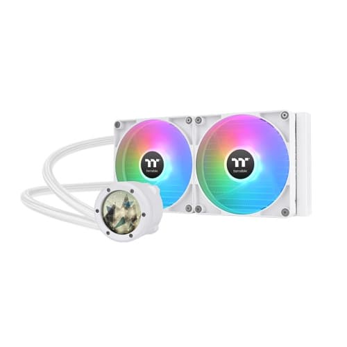 Thermaltake TH280 V2 Ultra ARGB Sync CPU Liquid Cooler Snow Edt - CL-W406-PL14SW-A