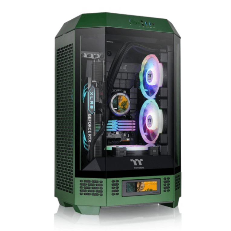 Thermaltake Caixa Pc The Tower 300 Racing Green - CA-1Y4-00SCWN-00