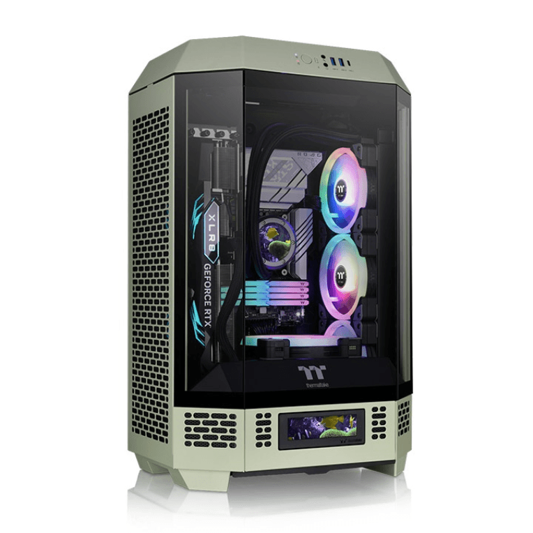 Thermaltake Caixa Pc The Tower 300 Matcha Green - CA-1Y4-00SEWN-00